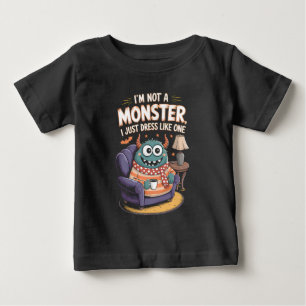 Ich bin kein Monster, das ich nur wie ein Hallowee Baby T-shirt