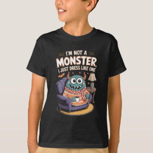 Ich bin kein Monster, das ich nur wie ein Hallowee T-Shirt