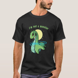 Ich bin kein Monster Nessie Loch Ness Monster Folk T-Shirt