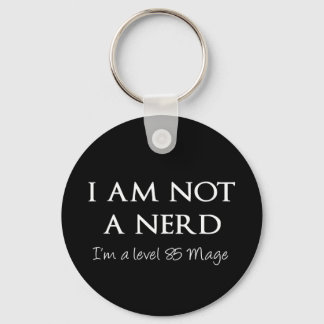 Ich bin kein Nerd, ich bin ein Level 85 Magier Schlüsselanhänger