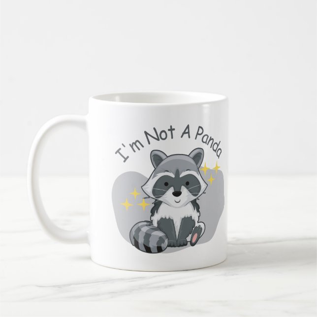 Ich bin kein Panda Kaffeetasse (Links)