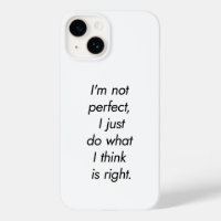 Ich bin kein perfekter iPhone-Fall