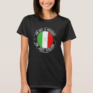 Ich bin kein Pervert im Italienischen Spaß Joke It T-Shirt
