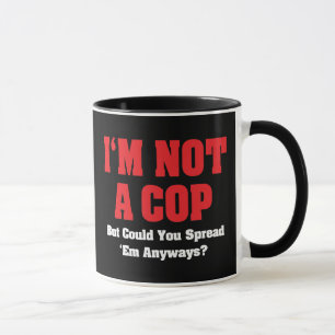 Ich bin kein Polizist - ein lustiger, unheimlicher Tasse
