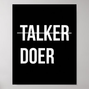 Ich bin kein Redner, ich bin ein Dozent Motivieren Poster