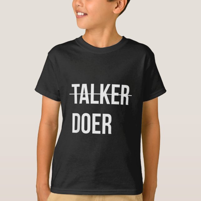 Ich bin kein Redner, ich bin ein Dozent Motivieren T-Shirt (Vorderseite)