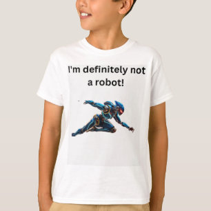 "Ich bin kein Roboter" Spaß T-Shirt