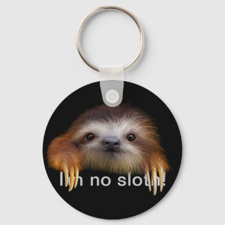 Ich bin kein Sloth-Schlüsselanhänger Schlüsselanhänger