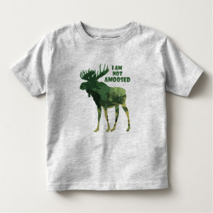 Ich bin kein Spaß Moose Zitat Kleinkind T-shirt
