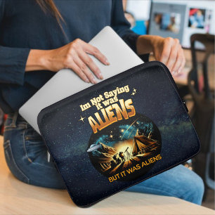 Ich bin kein Sprichwort, es waren Außerirdischen, Laptopschutzhülle