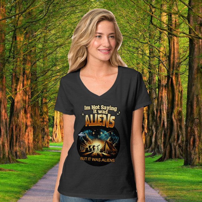 Ich bin kein Sprichwort, es waren Außerirdischen,  T-Shirt (Von Creator hochgeladen)