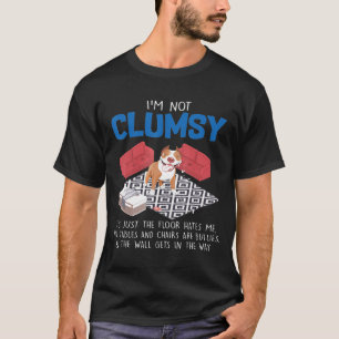 Ich bin kein unbeholfener Pitbull Hund für Frauen  T-Shirt