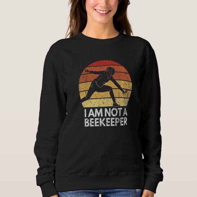 Ich bin kein Vintager Bienenzüchter Sweatshirt (Vorderseite)