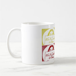 Ich bin kein Virus Kaffeetasse