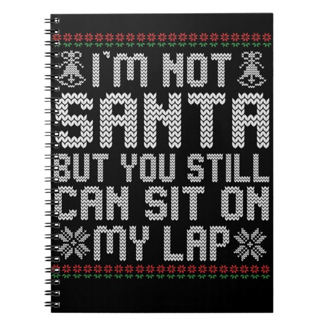 Ich bin kein Weihnachtsmann, aber du kannst noch a Notizblock (Vorderseite)