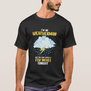 Ich bin kein Wetter, aber Sie können ein paar Zent T-Shirt