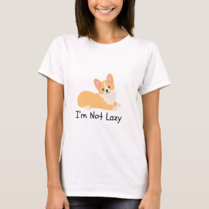 Ich bin keine faule Hundemembran T-Shirt