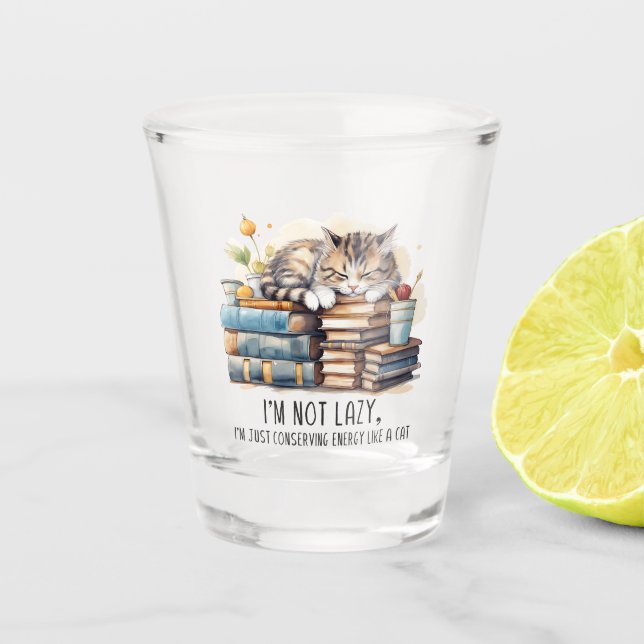 Ich bin keine Niedliche Katze. Schnapsglas (Vorderseite)