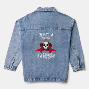 Ich bin keine Prinzessin, ich bin eine Rockstar-Gi Jeansjacke