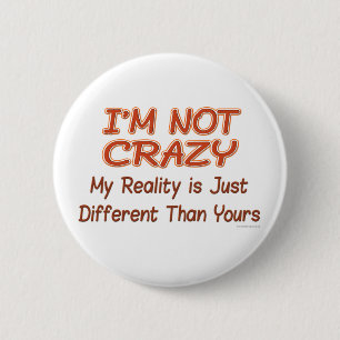 Ich bin keine verrückten Tasten Button