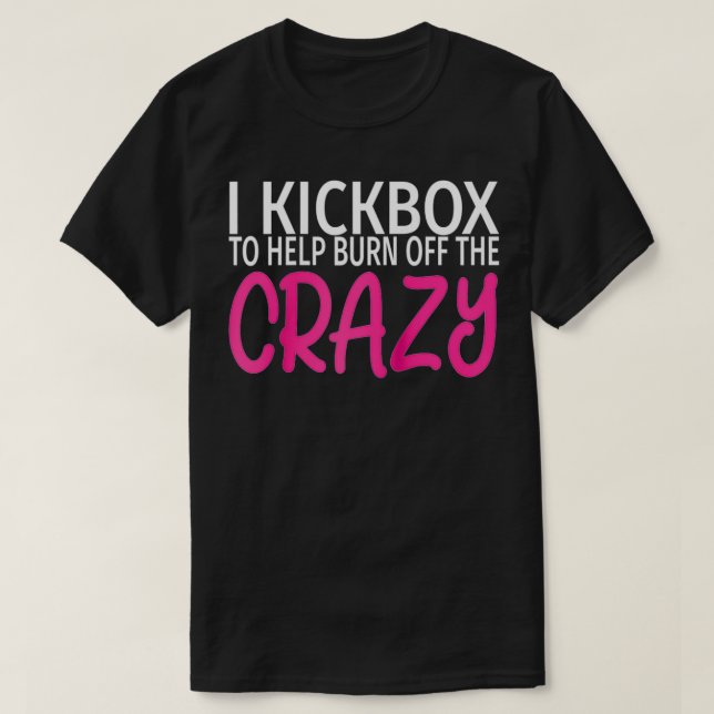 Ich bin Kickbo, um den verrückten, lustigen Kickbo T-Shirt (Design vorne)