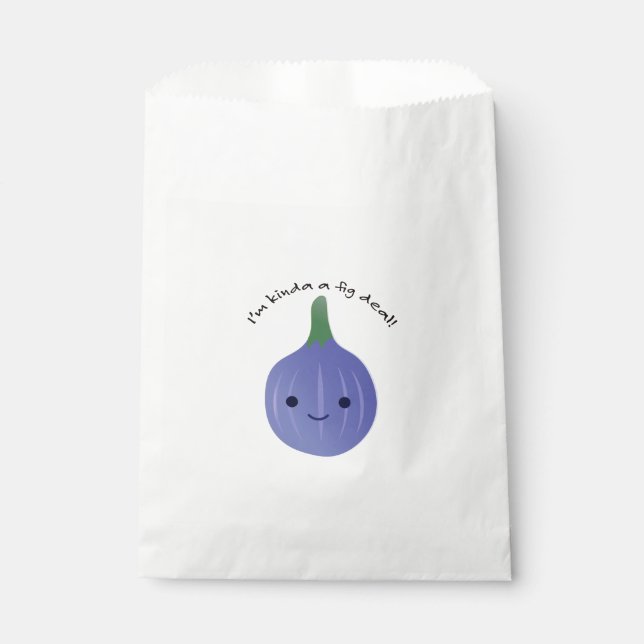 Ich bin Kinda a Fig Deal Geschenktütchen (Vorderseite)