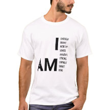 ICH BIN King Motivations-T-Shirt – Positive Affirm