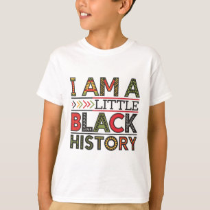 Ich bin kleiner Schwarzer Geschichtsmonat Afroamer T-Shirt