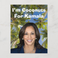 Ich bin Kokosnüsse für Kamala