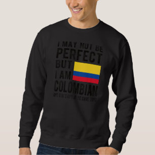 Ich bin kolumbianische Flagge Kolumbien Heritage K Sweatshirt