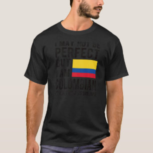 Ich bin kolumbianische Flagge Kolumbien Heritage K T-Shirt