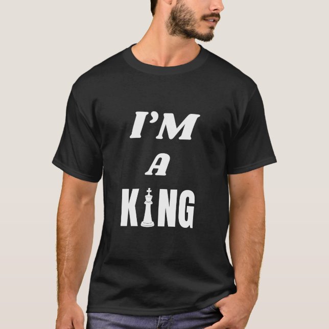 Ich bin König T-Shirt (Vorderseite)