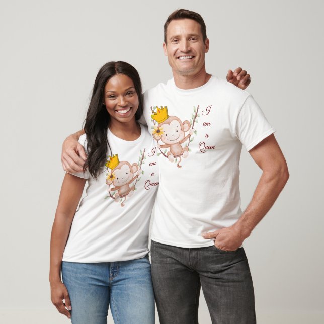 Ich bin Königin – Elegant T-Shirt (Unisex)
