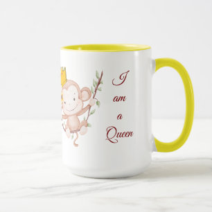 Ich bin Königin – Elegant Tasse