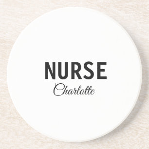 Ich bin Krankenpfleger medizinischer Experte fügen Getränkeuntersetzer