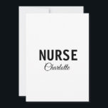 Ich bin Krankenschwester medizinischen Fachmann Fü Feiertagskarte<br><div class="desc">Professionelle Vorlagen für Ihren Beruf</div>