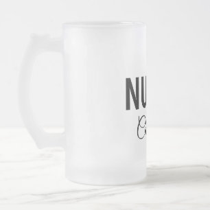 Ich bin Krankenschwester medizinischen Fachmann Fü Mattglas Bierglas