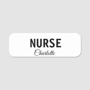 Ich bin Krankenschwester medizinischen Fachmann Fü Namensschild
