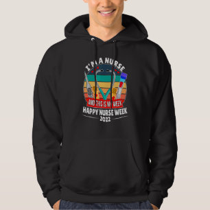 Ich bin Krankenschwester und das ist meine Woche g Hoodie