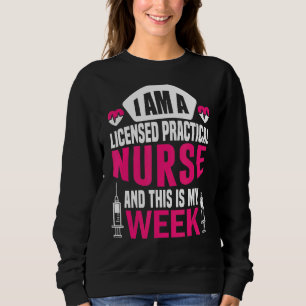 Ich bin Krankenschwester und das ist meine Woche l Sweatshirt
