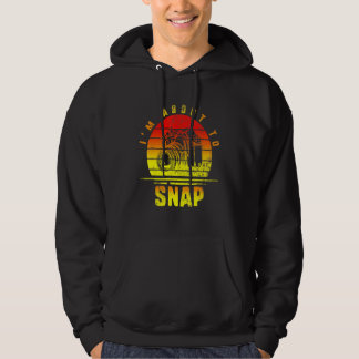 Ich bin kurz davor zu fotografieren Fotograf Kamer Hoodie
