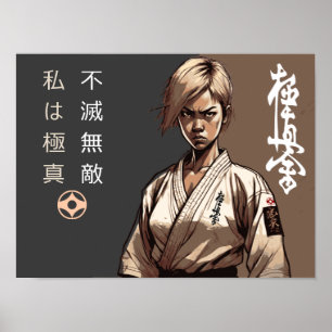 Ich bin Kyokushin, Unzerbrechlich, Unaufhaltsam Poster