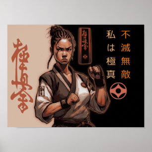Ich bin Kyokushin, Unzerstörbar, Unbesiegbar Poster