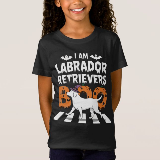 Ich bin LABRADOR RETRIEVERS boo T-Shirt (Vorderseite)