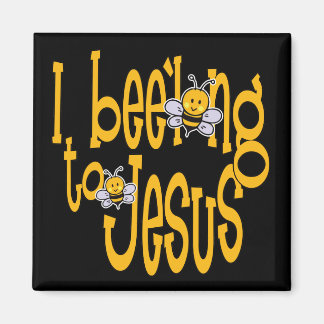 Ich bin lang zu Jesus Magnet