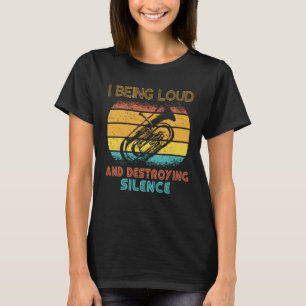 Ich bin laut und zerstöre die Messingkapsel Orches T-Shirt