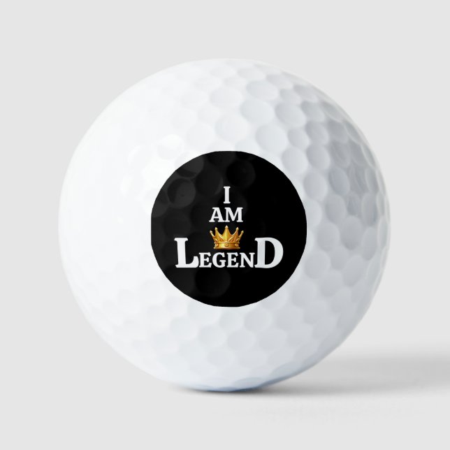 Ich bin Legend Golfball (Vorderseite)