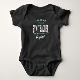 Ich bin Lehrerin für Fitness Baby Strampler