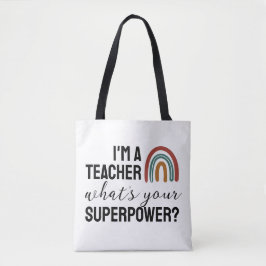 Ich bin Lehrerin Was ist dein Superpower Rainbow G