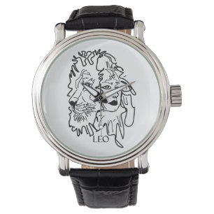 Ich bin LEO Armbanduhr
